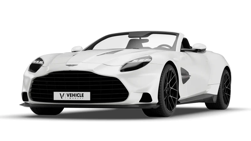 Aston Martin Vanquish Volante, Studio-Render direkt aus der API