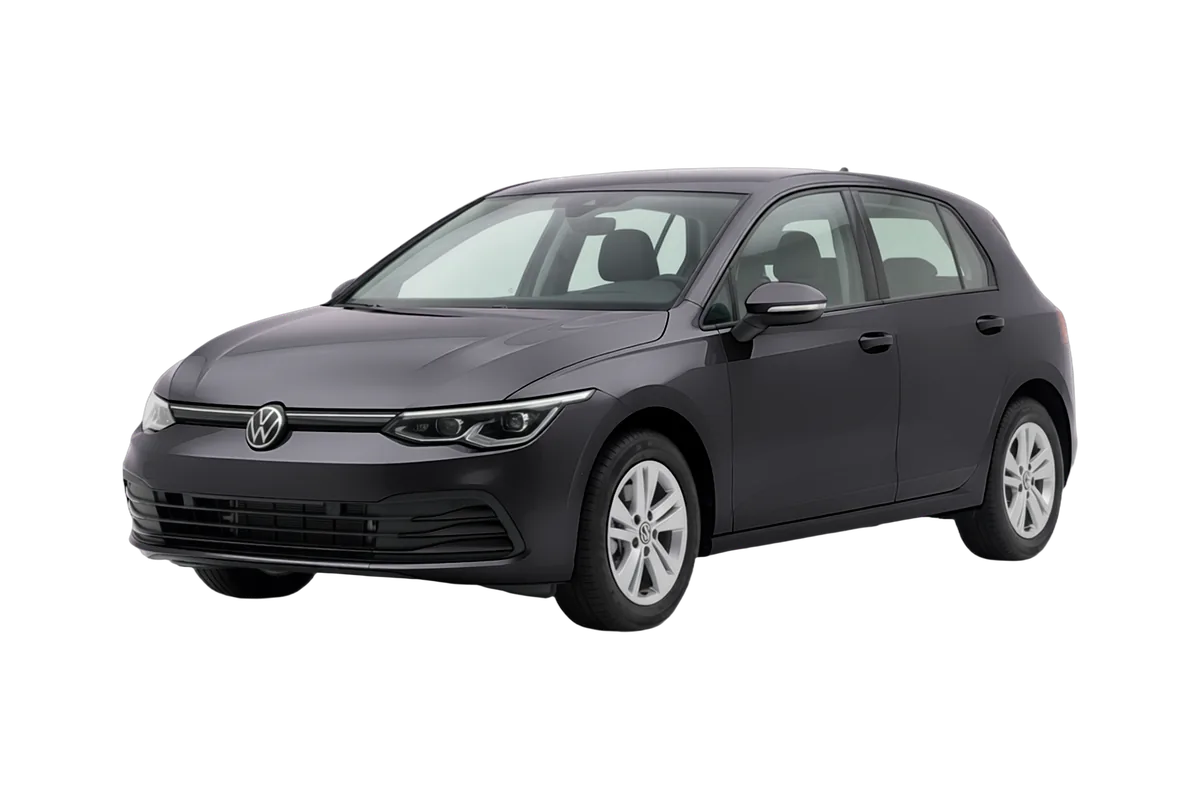 Volkswagen Golf في اللون Arabesque Silver Metallic