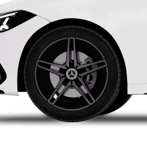 Vorderes Rad der Mercedes-Benz C-Klasse