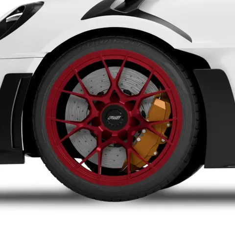 Vorderes Rad des Porsche 911 GT3 RS