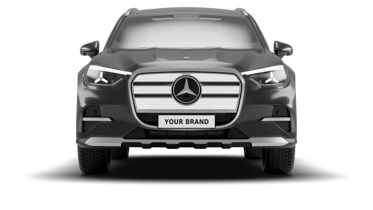 Mercedes-Benz GLC EQ, placa de matrícula: tu texto