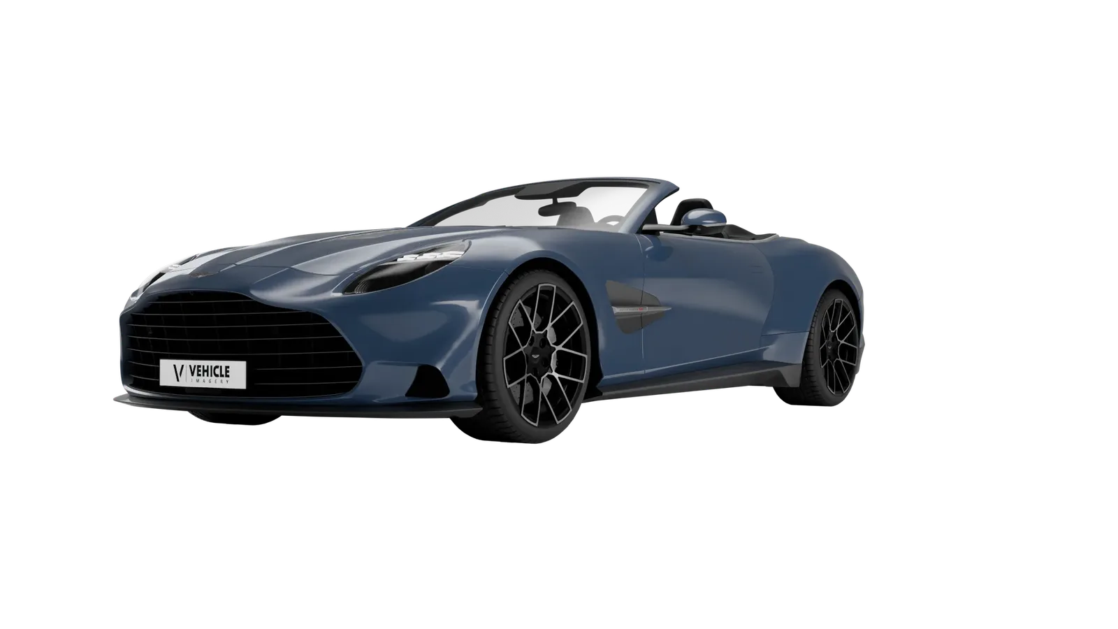 Aston Martin Vanquish Volante, recortado sin sombra