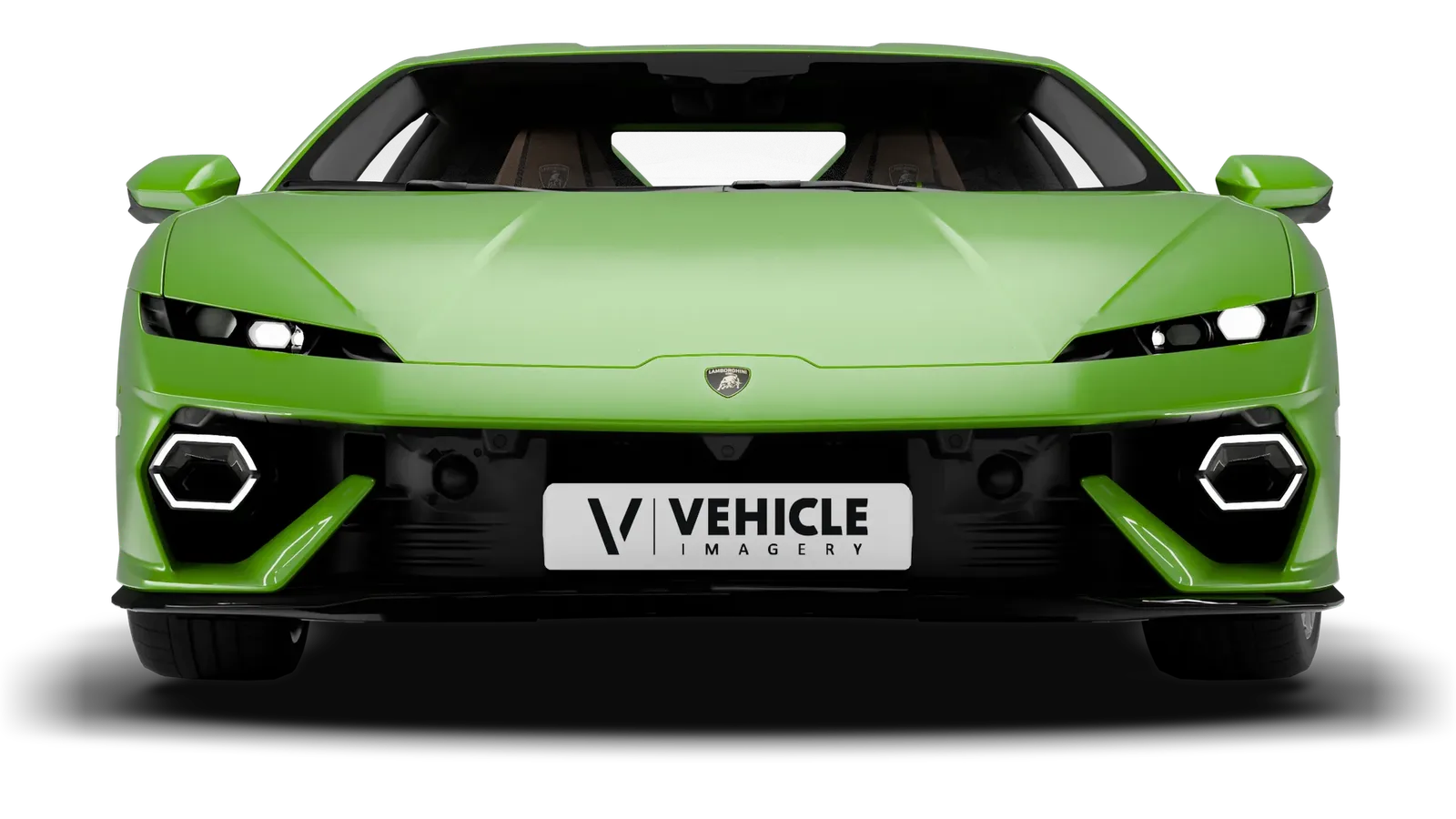 Lamborghini Temerario, front, with shadow