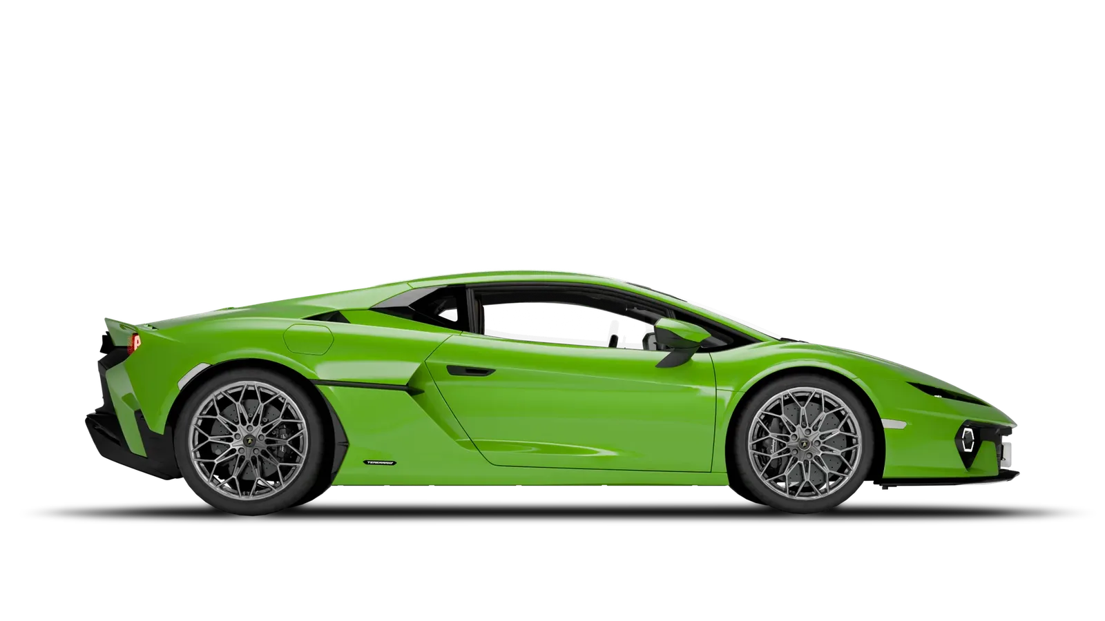 Lamborghini Temerario, side, with shadow